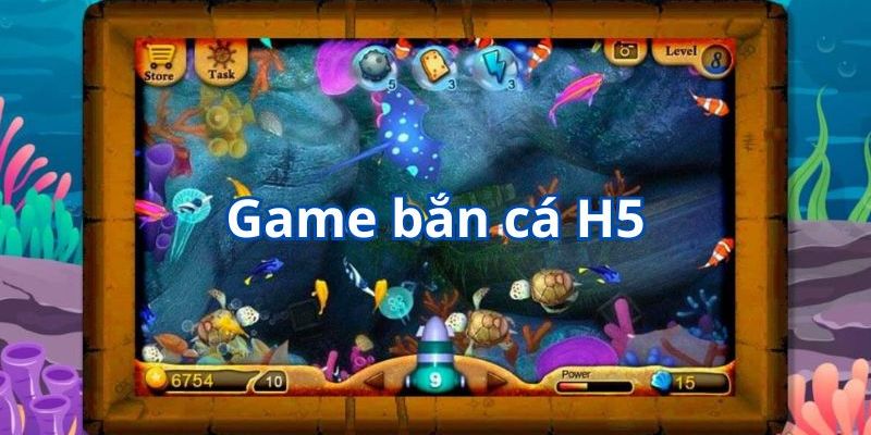 Săn cá H5 cổng game đổi thưởng thú vị